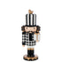 Nutcracker Pied-De-Poule Resin Multicolored Small - - J-Line - livinglovely.nl