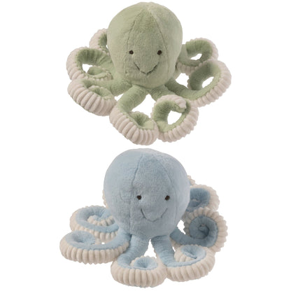 Octopus Polyester Muntgroen/Lichtblauw Assortiment Van 2 J-Line