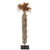 Ornament Indonesische Schelpentoren Intan Grey/Sand - Pole To Pole - Ornament - Pole To Pole - livinglovely.nl