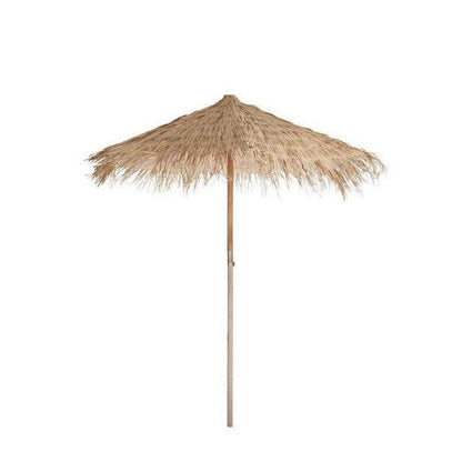 Parasol Stro Naturel Large Ø250cm J-Line - Parasol - J-Line - livinglovely.nl