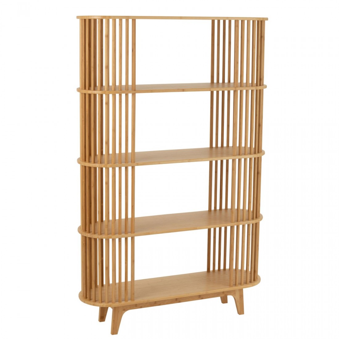 Rek Live Bamboe Naturel - Rek - J-Line - livinglovely.nl