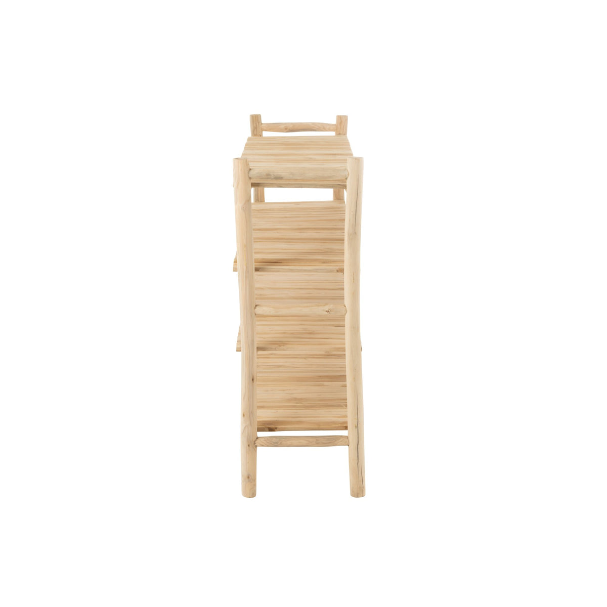 Stojak Ranch z naturalnego drewna tekowego J-Line