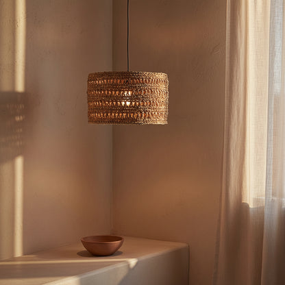 Lampa wisząca Herba Naturalna Średnia Ø40cm Surowce