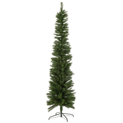 Plastikowa choinka, mały model, zielona, duża, wys. 240 cm, J-Line