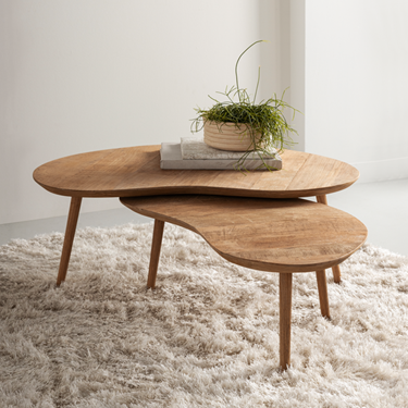 DTP Home Apollo Zestaw 2 stolików kawowych