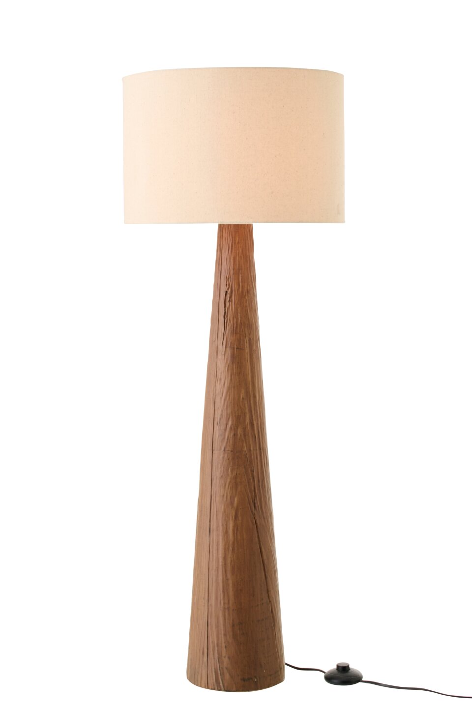 Lampa podłogowa Melina Ceramika Ciemnobrązowa Duża J-Line
