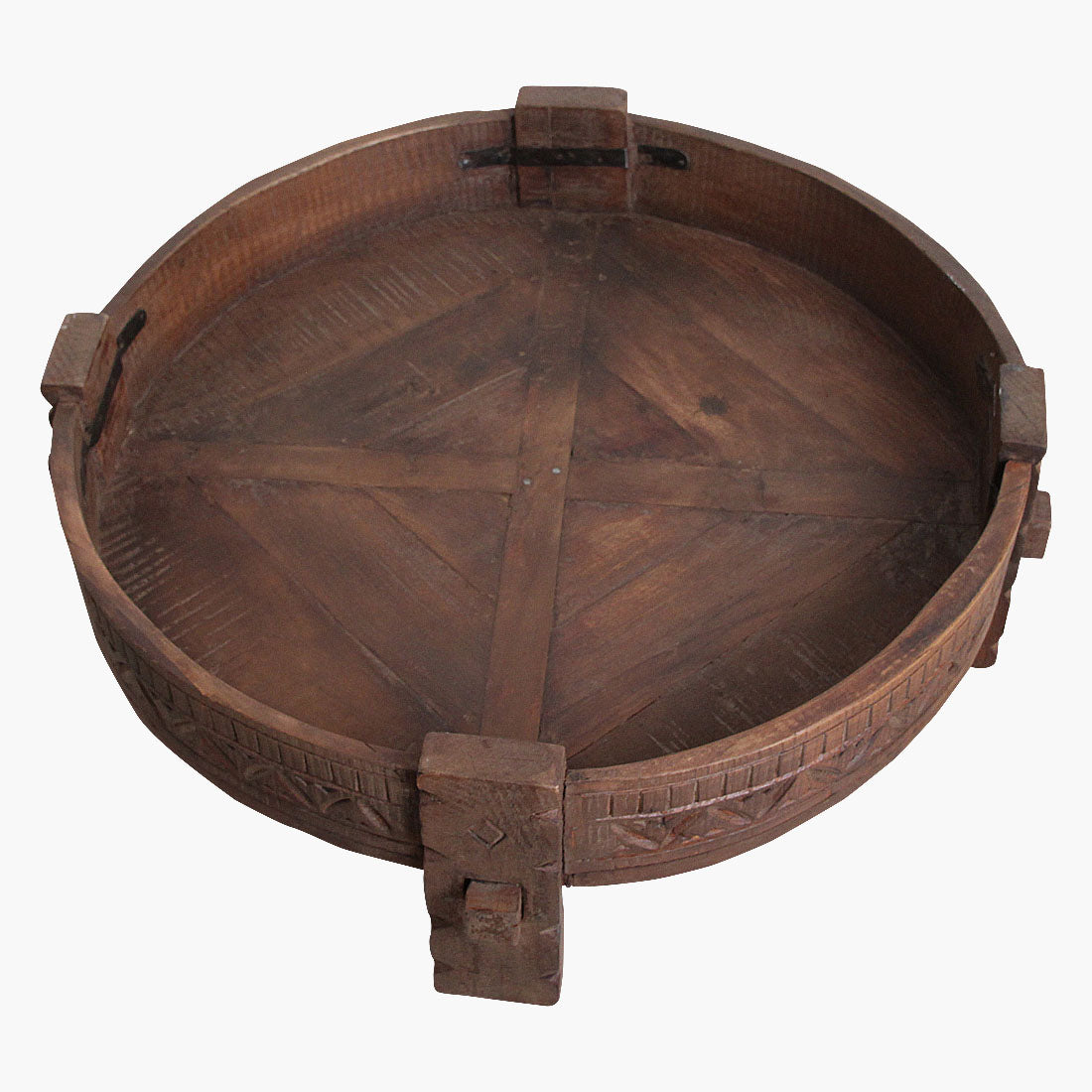 Stolik pomocniczy Grinder Brązowy Raw Materials