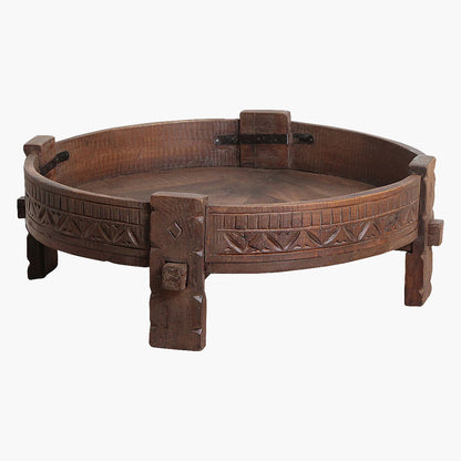 Stolik pomocniczy Grinder Brązowy Raw Materials