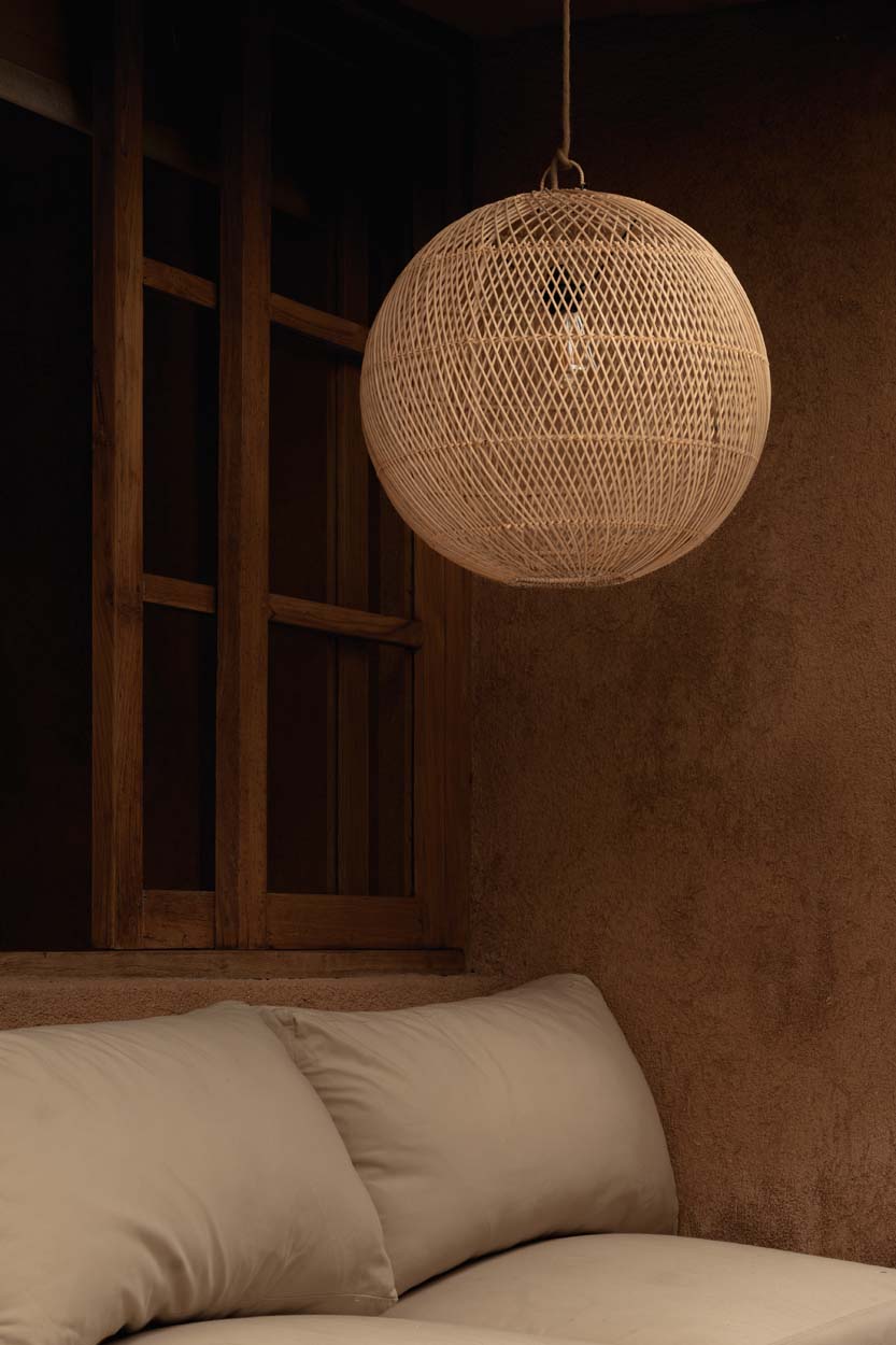Lampa wisząca Bubble - Naturalna - Średnia Bazar Bizar
