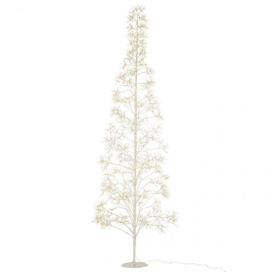 Choinka 3000 LED Metal Biała Duża H240cm J-Line