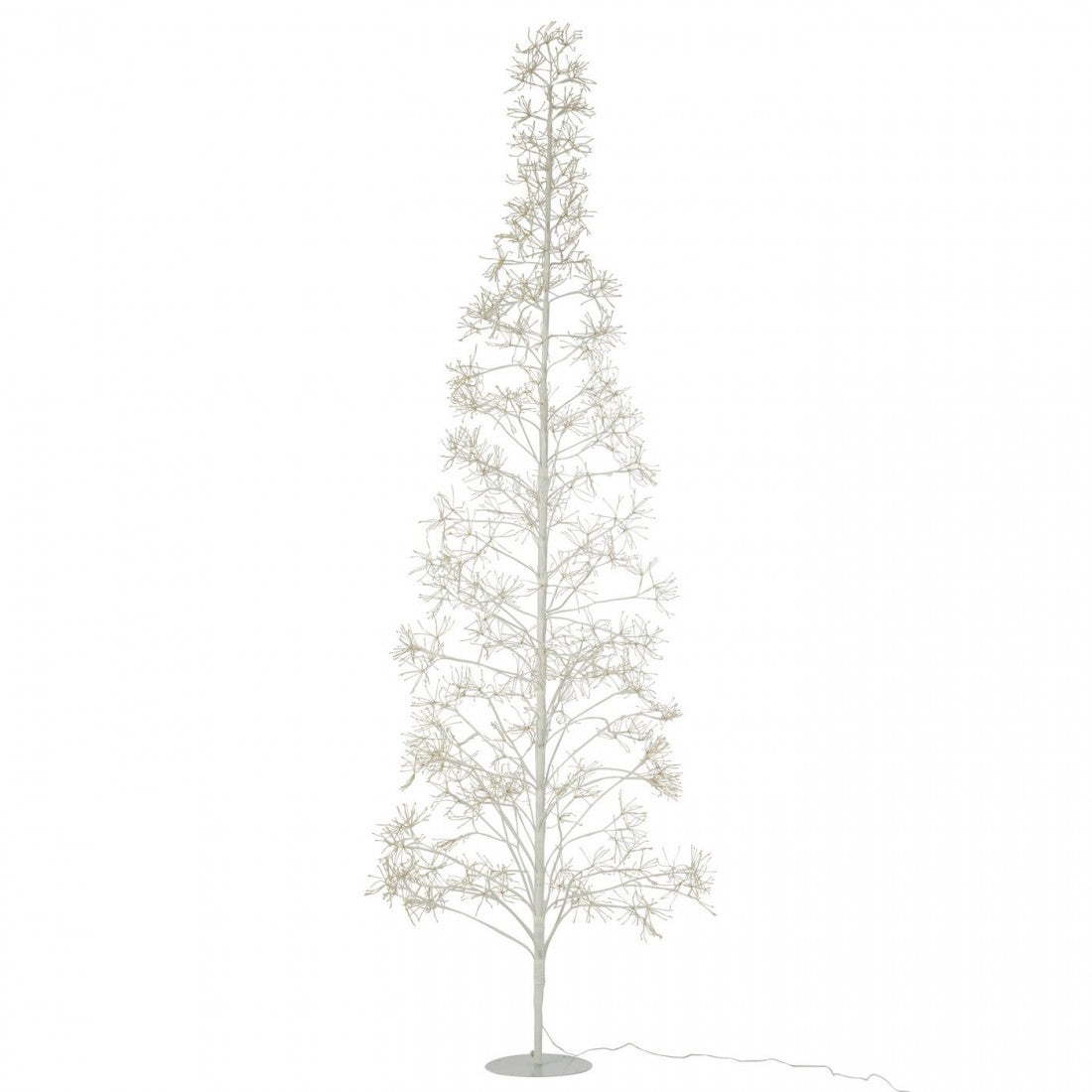 Choinka 3000 LED Metal Biała Duża H240cm J-Line