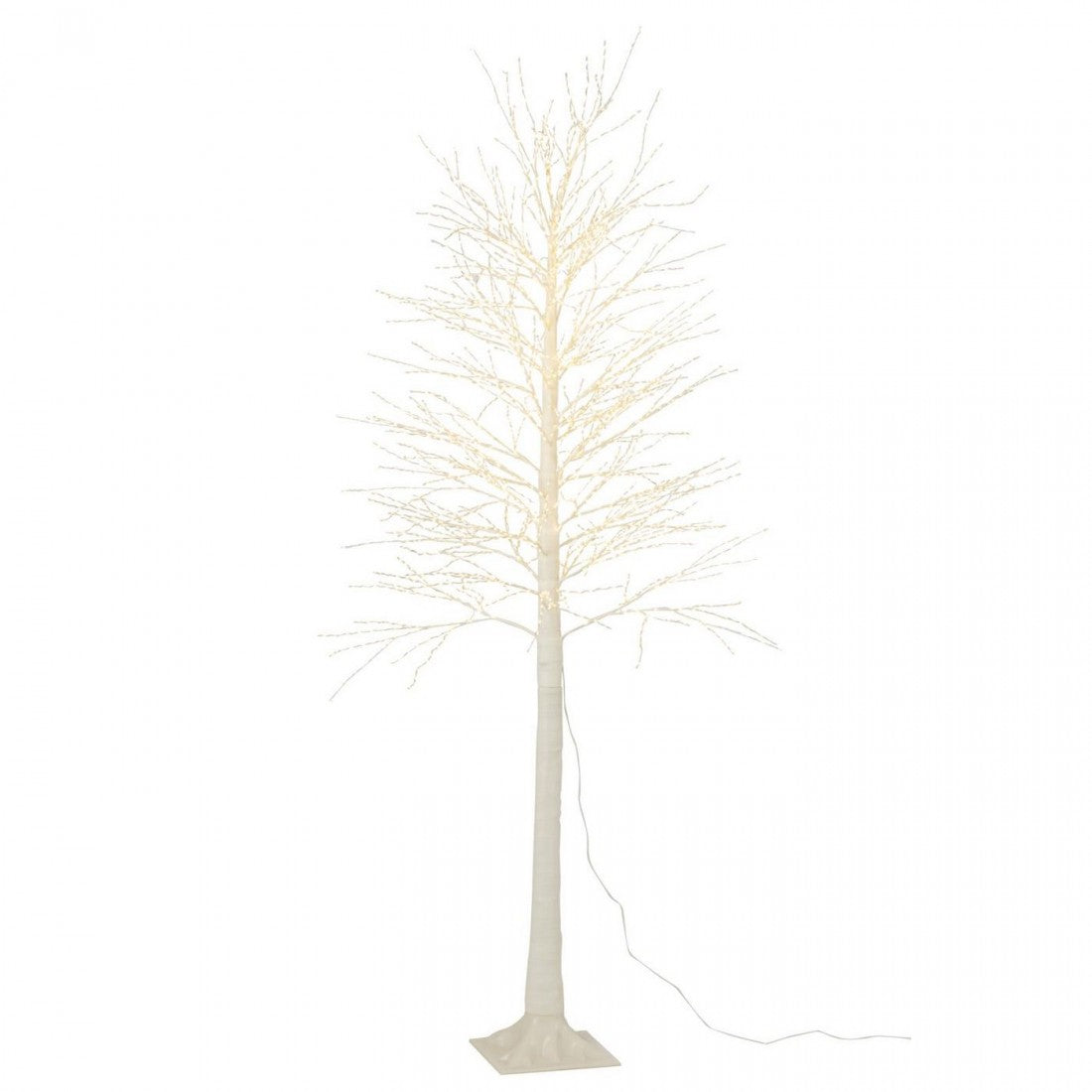Choinka 3000 LED Plastikowa Biała Duża H210cm J-Line
