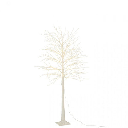 Choinka 2000 LED Plastikowa Biała Średnia H180cm J-Line