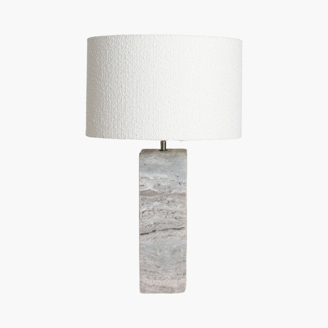 Nóżka lampy Fantasy Brązowy Marmur Kwadrat Raw Materials