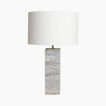 Nóżka lampy Fantasy Brązowy Marmur Kwadrat Raw Materials