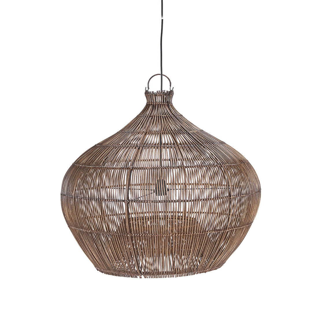 Lampa wisząca Desert Gourd Ciemny Orzech Średni Bazar Bizar