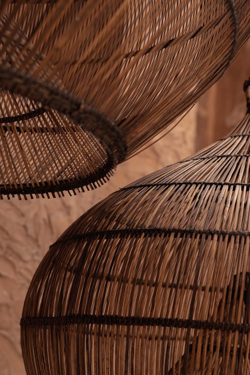 Lampa wisząca Desert Gourd Ciemny Orzech Large Bazar Bizar