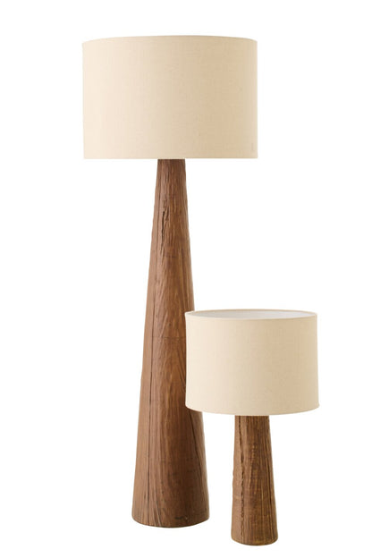 Lampa podłogowa Melina Ceramika Ciemnobrązowa Duża J-Line