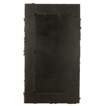 Lustro Syma Drewno z recyklingu/Lustro Naturalne Large J-Line
