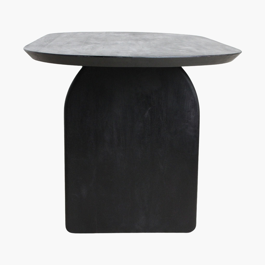 Stół do jadalni Bullnose Mix Czarny 200cm Raw Materials