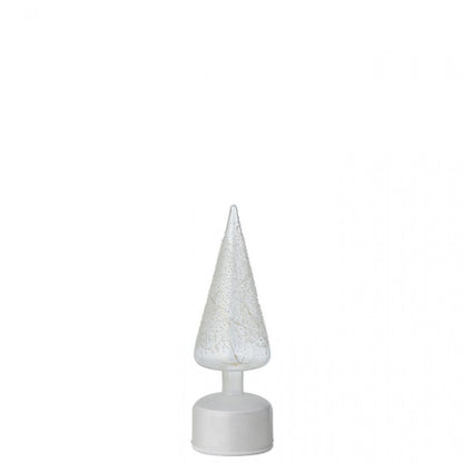 Lampa LED Boom z obrotowym szklanym kloszem, biała/przezroczysta, zestaw 2 szt. J-Line