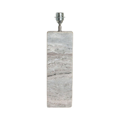 Nóżka lampy Fantasy Brązowy Marmur Kwadrat Raw Materials