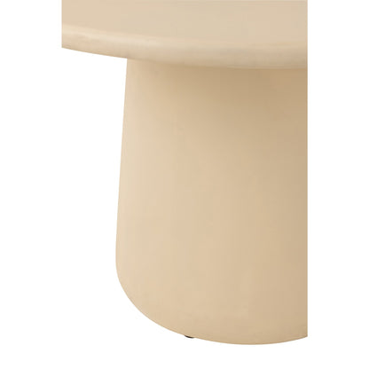 Okrągły stół do jadalni Ram Beige Ø118cm J-Line