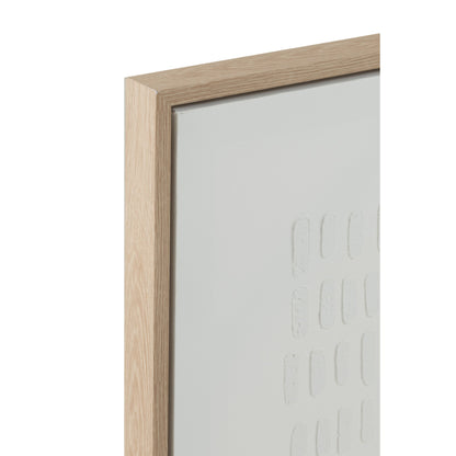 Zestaw 3 obrazów na płótnie Lines Canvas Biały J-Line