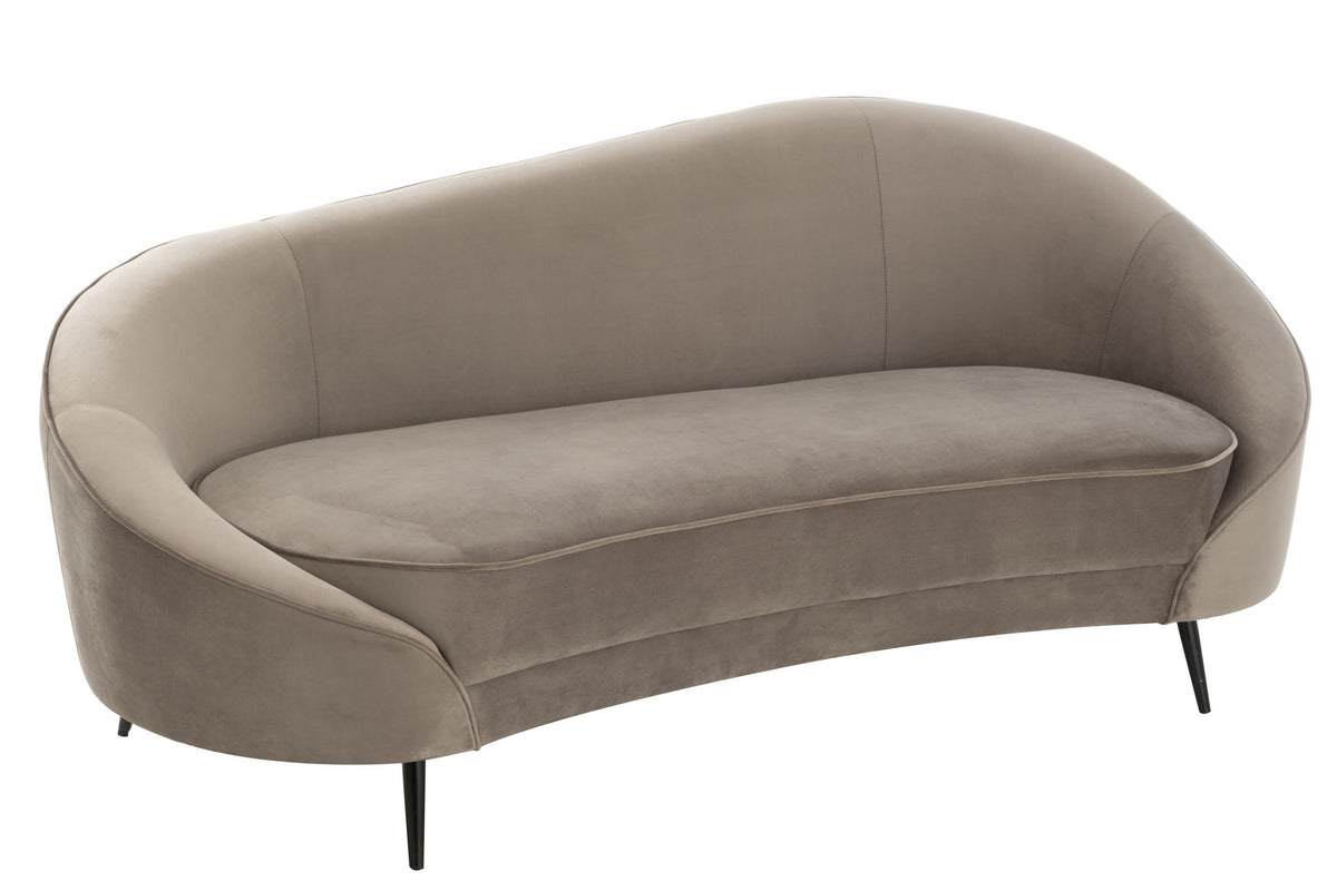 Sofa Elisabeth Silver J-Line - Bankstel - J-Line - livinglovely.nl