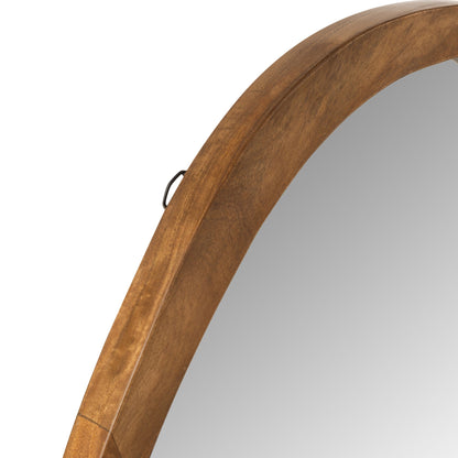 Spiegel Vince Onregelmatig Mango Hout Bruin L120x H71 x B6,5 - Spiegel - J-Line - livinglovely.nl