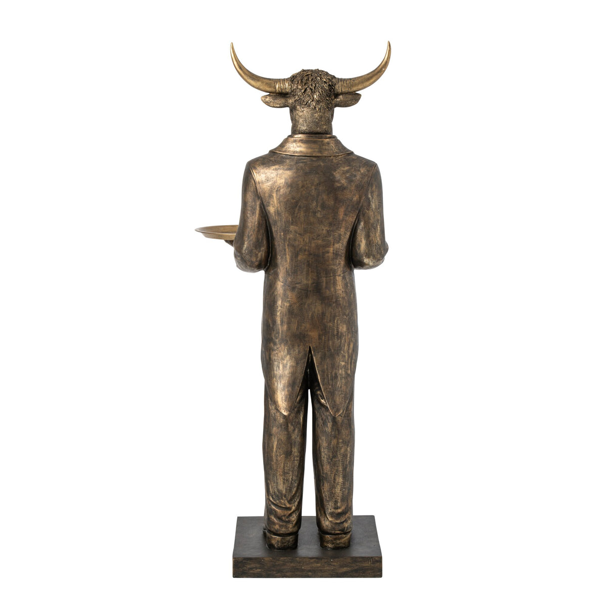 Stier Kelner Polyresin Ciemnobrązowy H165cm J-Line