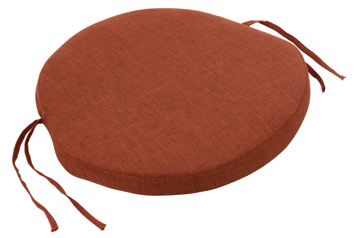 Stoel Toa Metaal/Koord Rood - Terrasstoel - J-Line - livinglovely.nl