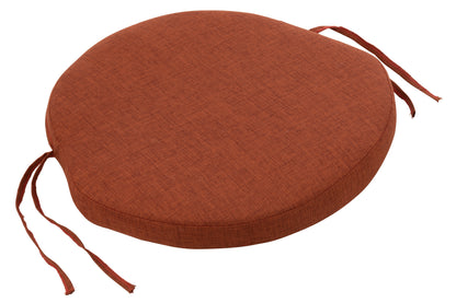 Stoel Toa Metaal/Koord Rood - Terrasstoel - J-Line - livinglovely.nl