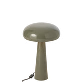 Tafellamp Paddenstoel Ijzer Olijfgroen Ø30cm J-Line