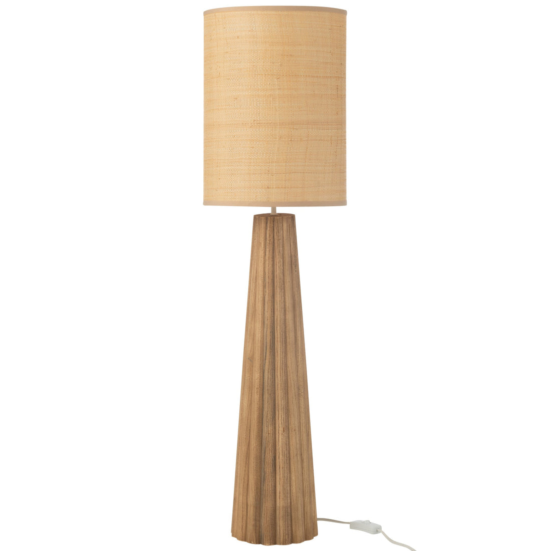 Lampa stołowa Parasol Ailanthus Drewno Naturalne Large J-Line