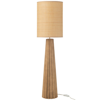 Lampa stołowa Parasol Ailanthus Drewno Naturalne Large J-Line