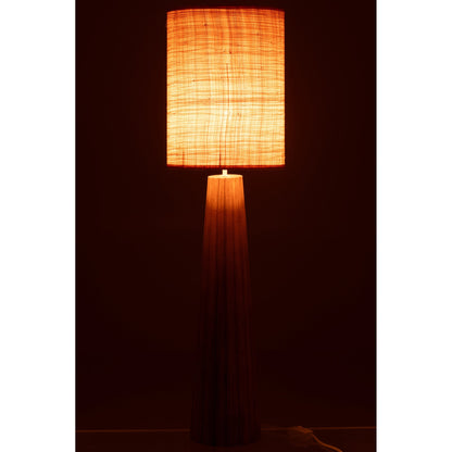 Lampa stołowa Parasol Ailanthus Drewno Naturalne Large J-Line