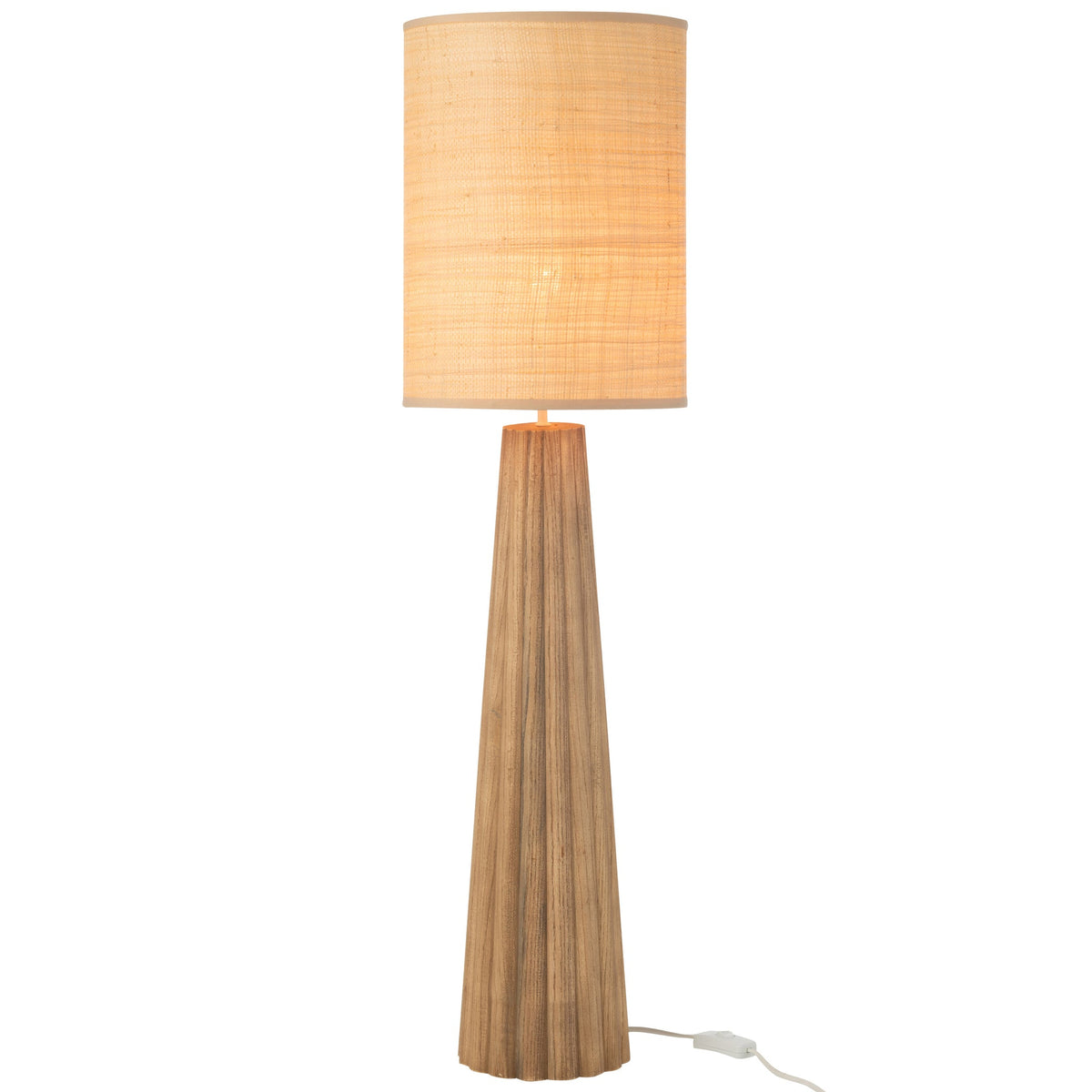 Lampa stołowa Parasol Ailanthus Drewno Naturalne Large J-Line