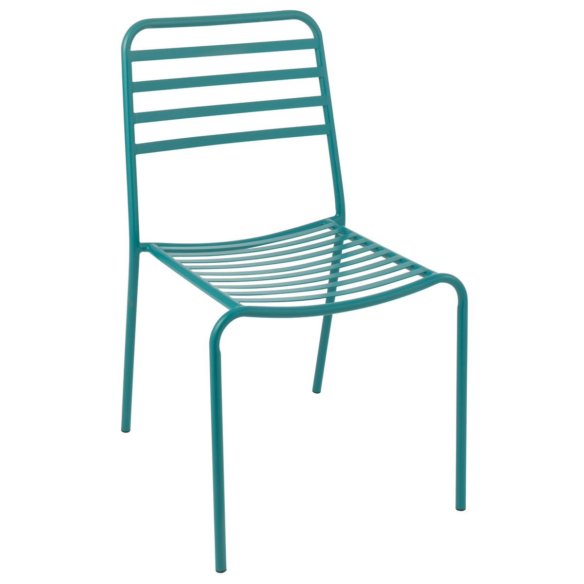 Krzesło ogrodowe Dedi Turquoise Metal J-Line