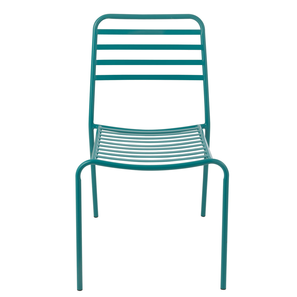 Krzesło ogrodowe Dedi Turquoise Metal J-Line
