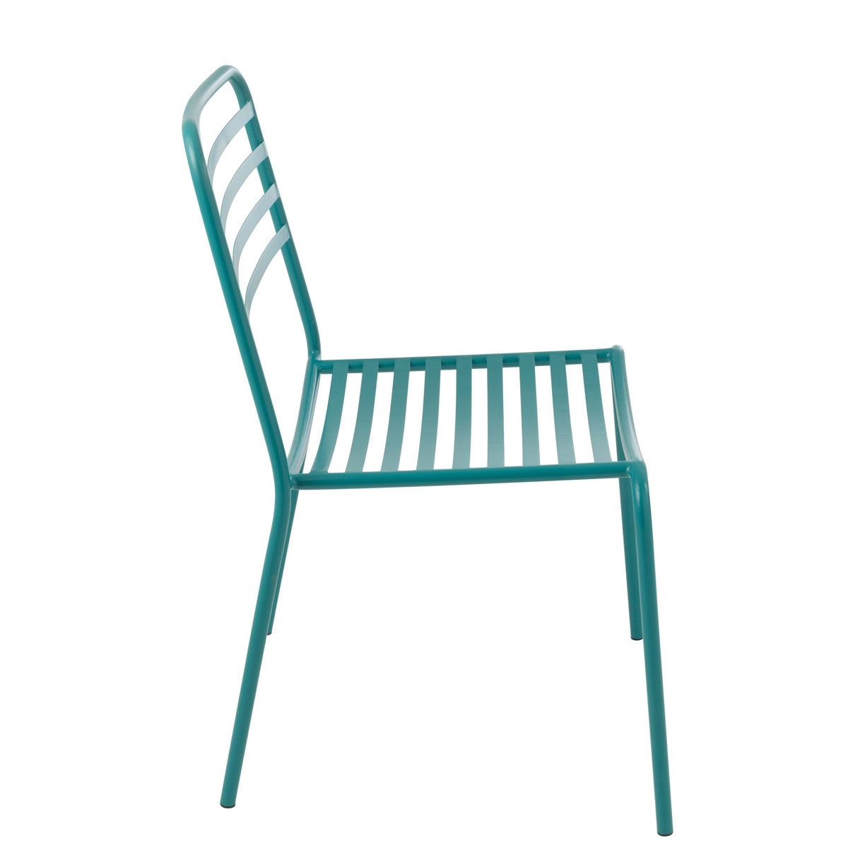 Krzesło ogrodowe Dedi Turquoise Metal J-Line