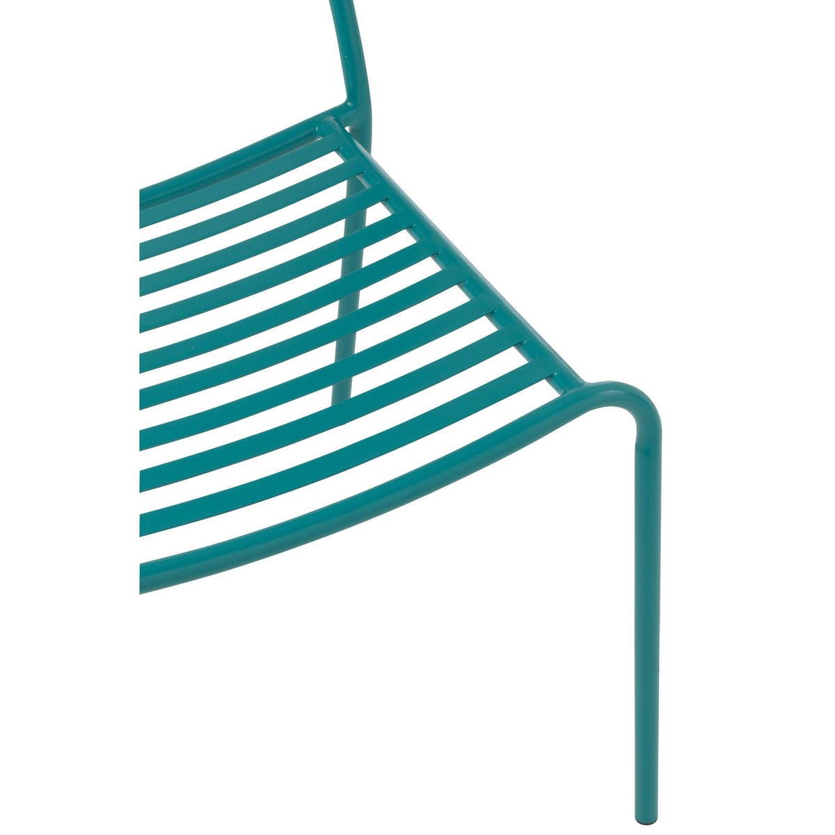 Krzesło ogrodowe Dedi Turquoise Metal J-Line