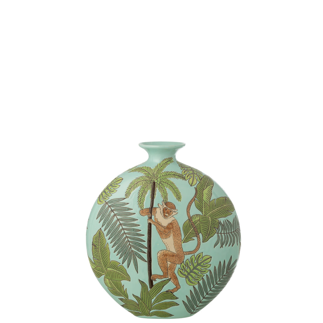 Wazon Małpa Porcelanowy Wielokolorowy Mały J-Line