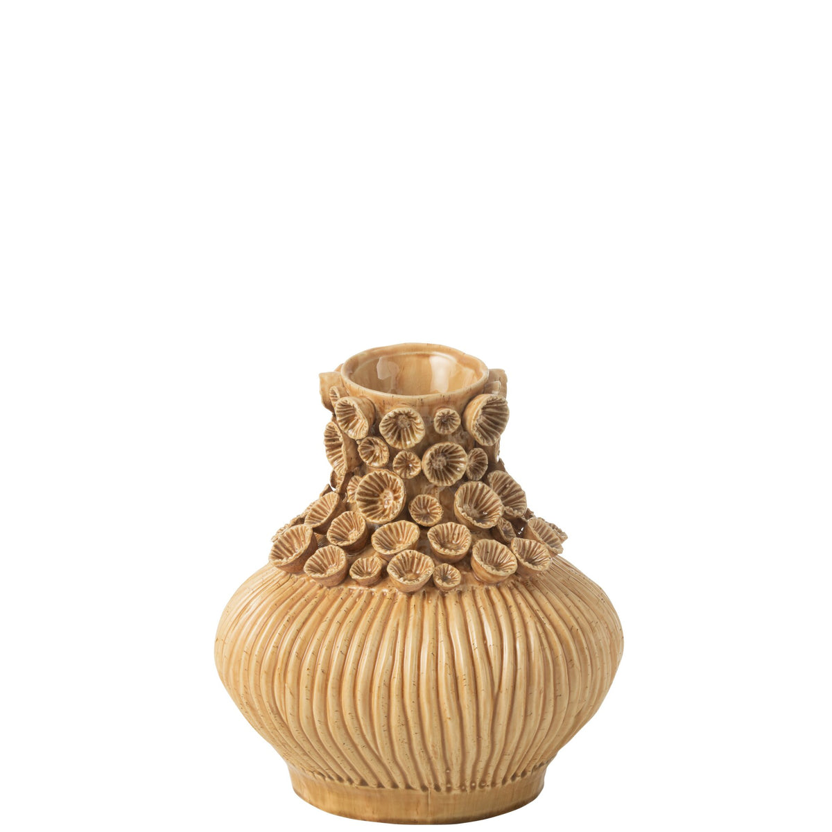 Wazon Gourd Koral Glina Ochra J-Line