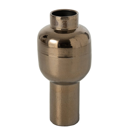 Wazon ceramiczny brązowy J-Line