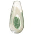 Vaas Livy Glas Groen/Wit/Transparant Large Ø17,5xH37cm J-Line
