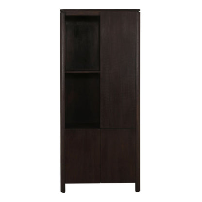 Vakkenkast Links Dallas Bruin van Starfurn, 90 cm breed en 200 cm hoog