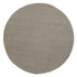 Rond vloerkleed Noble van MUST Living in taupe polyester met een doorsnede van 150 cm