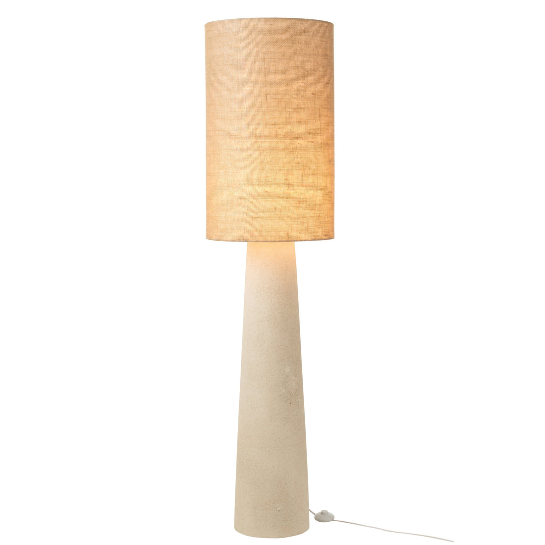 Lampa podłogowa Ava włókno szklane/juta naturalna Large H168,5cm J-Line