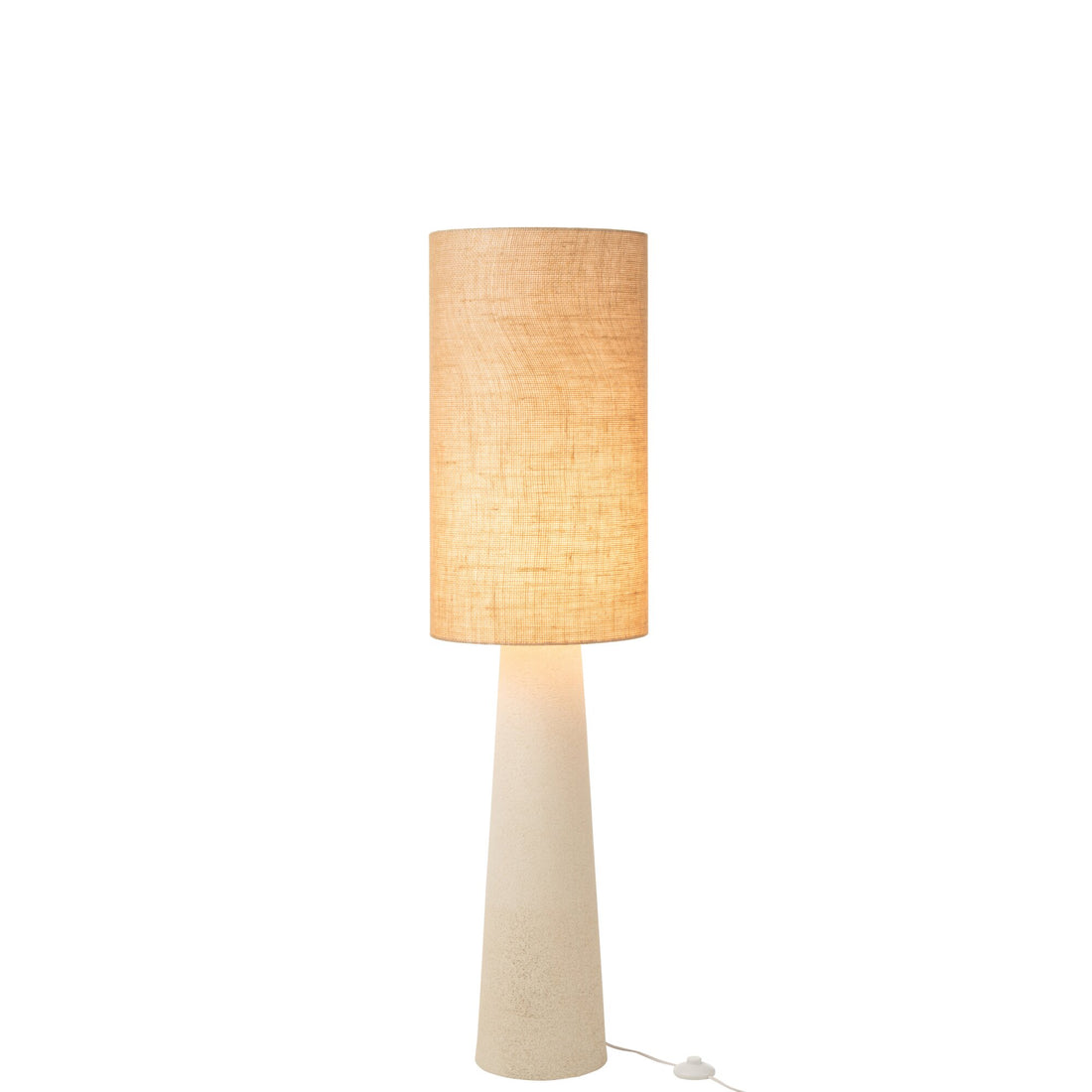 Lampa podłogowa Ava włókno szklane/juta naturalna mała H140cm J-Line
